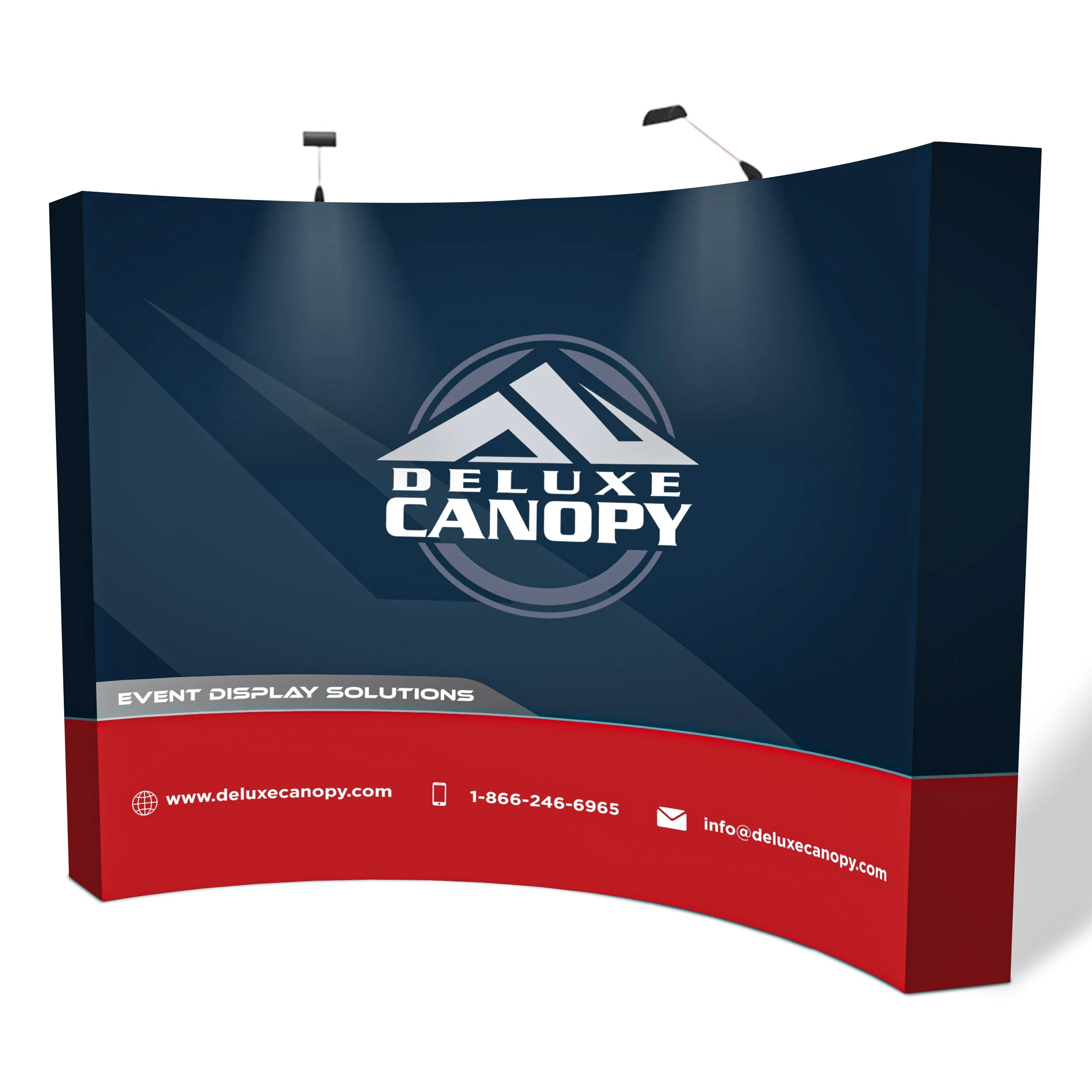 10FT CURVED POP-UP STAND