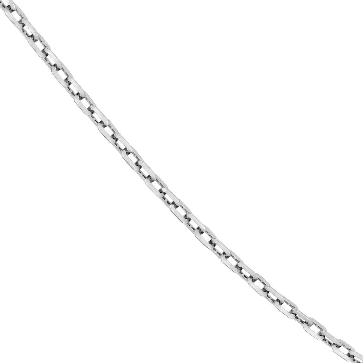 14K Gold Octagon Long Link Fancy Chain