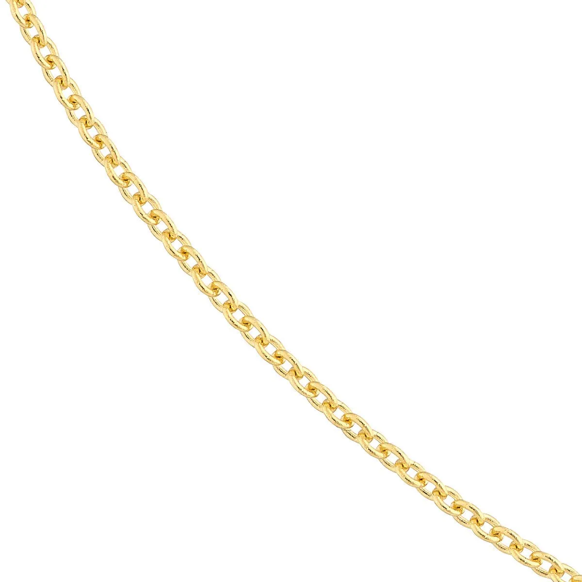 14K Yellow Gold 1.20mm Open Cable Chain