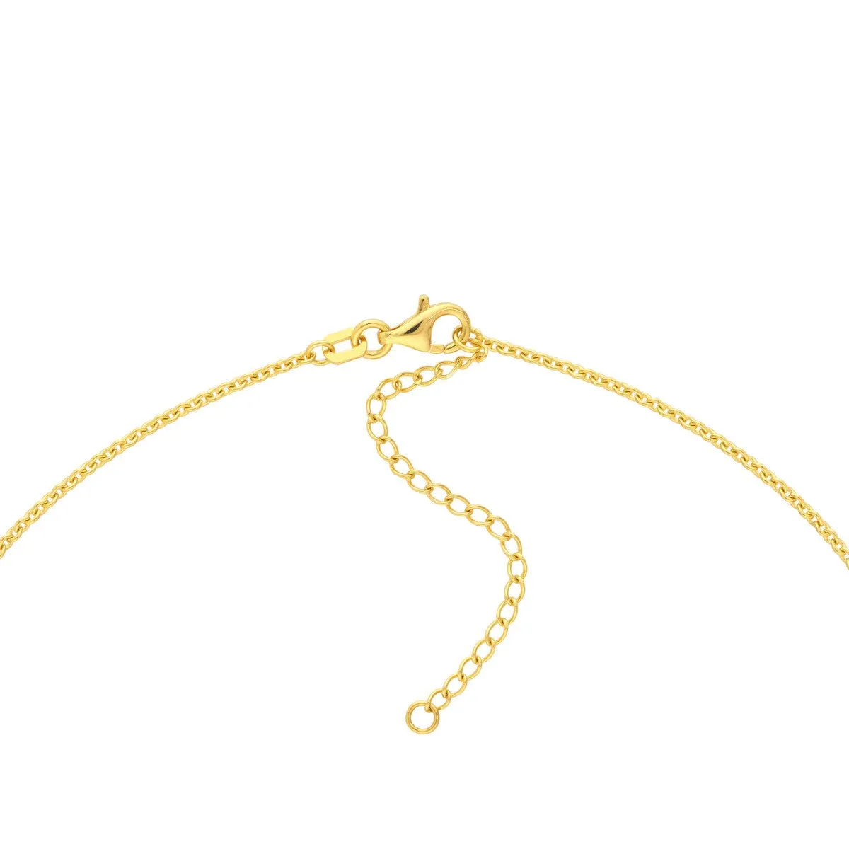 14K Yellow Gold Diamond Toggle Lariat Necklace