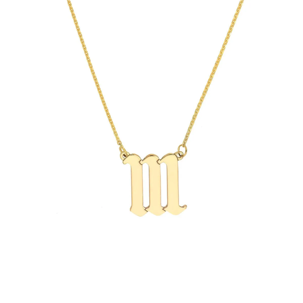 14K Yellow Gold Numerology Angelical No 111 - Intuition