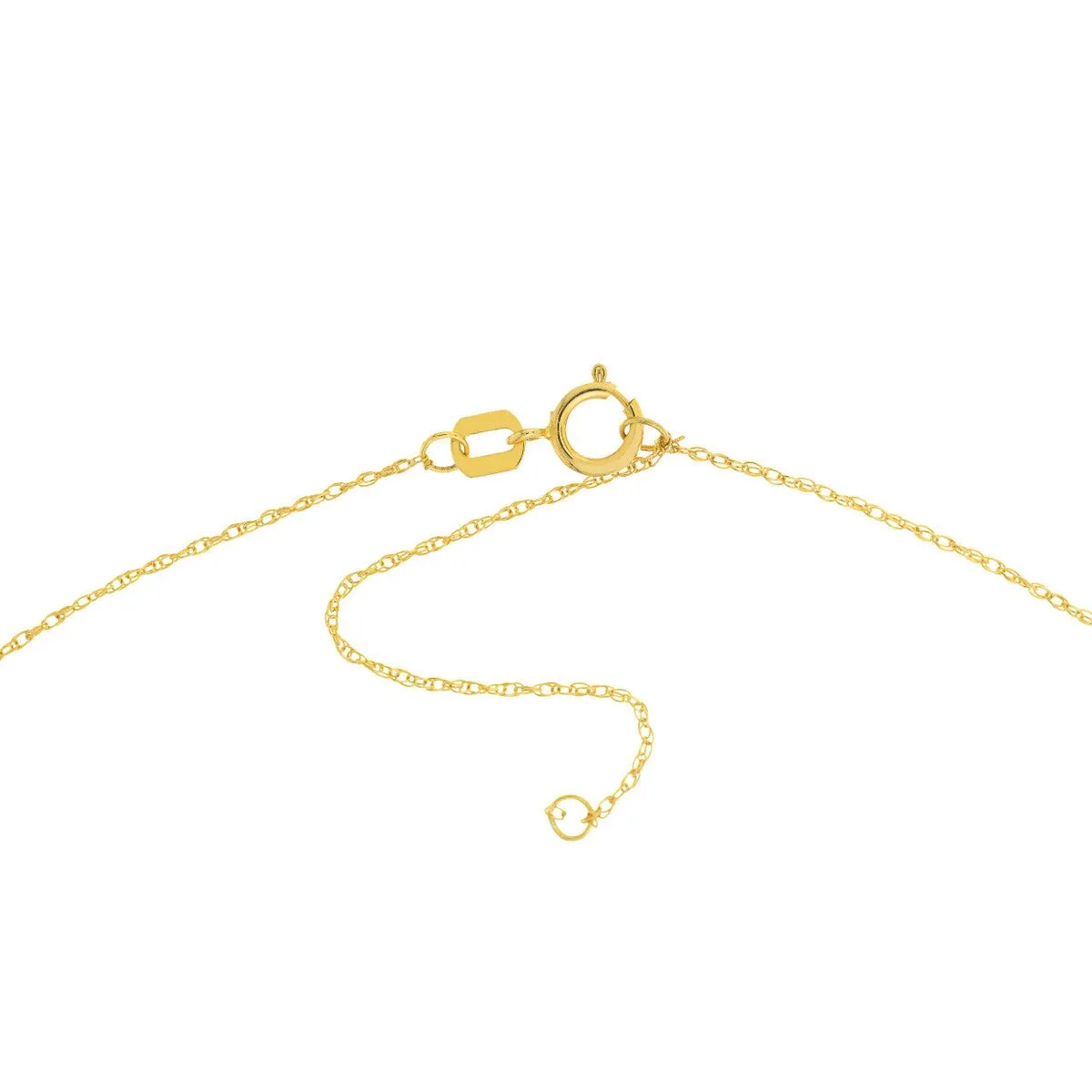 14K Yellow Gold So You Diamond Evil Eye Necklace