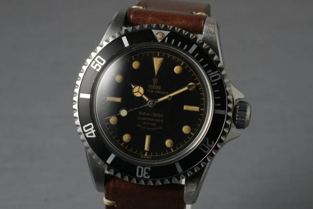 1961 Tudor Submariner 7928 Gilt Chapter Ring Exclamation Dial