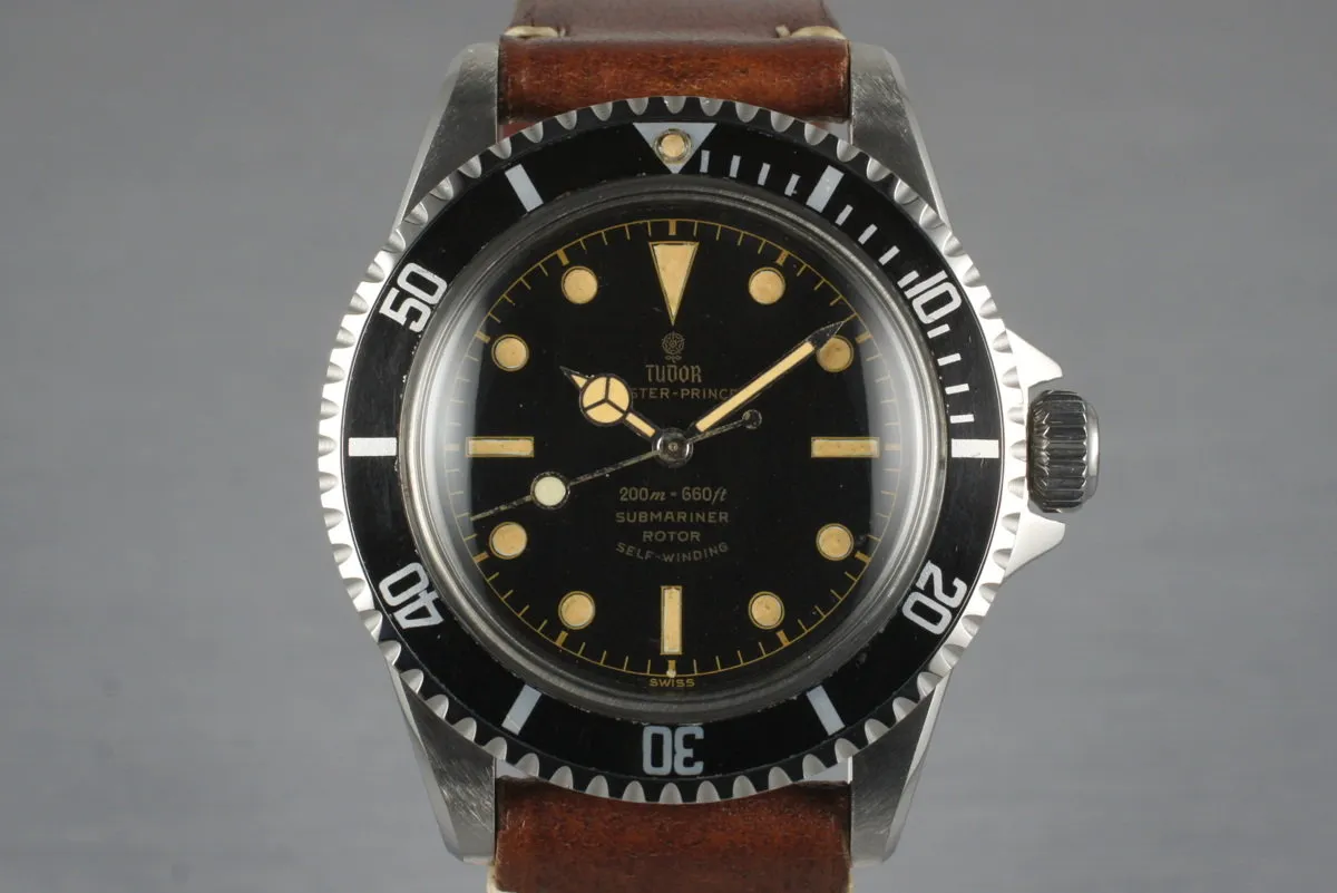 1961 Tudor Submariner 7928 Gilt Chapter Ring Exclamation Dial