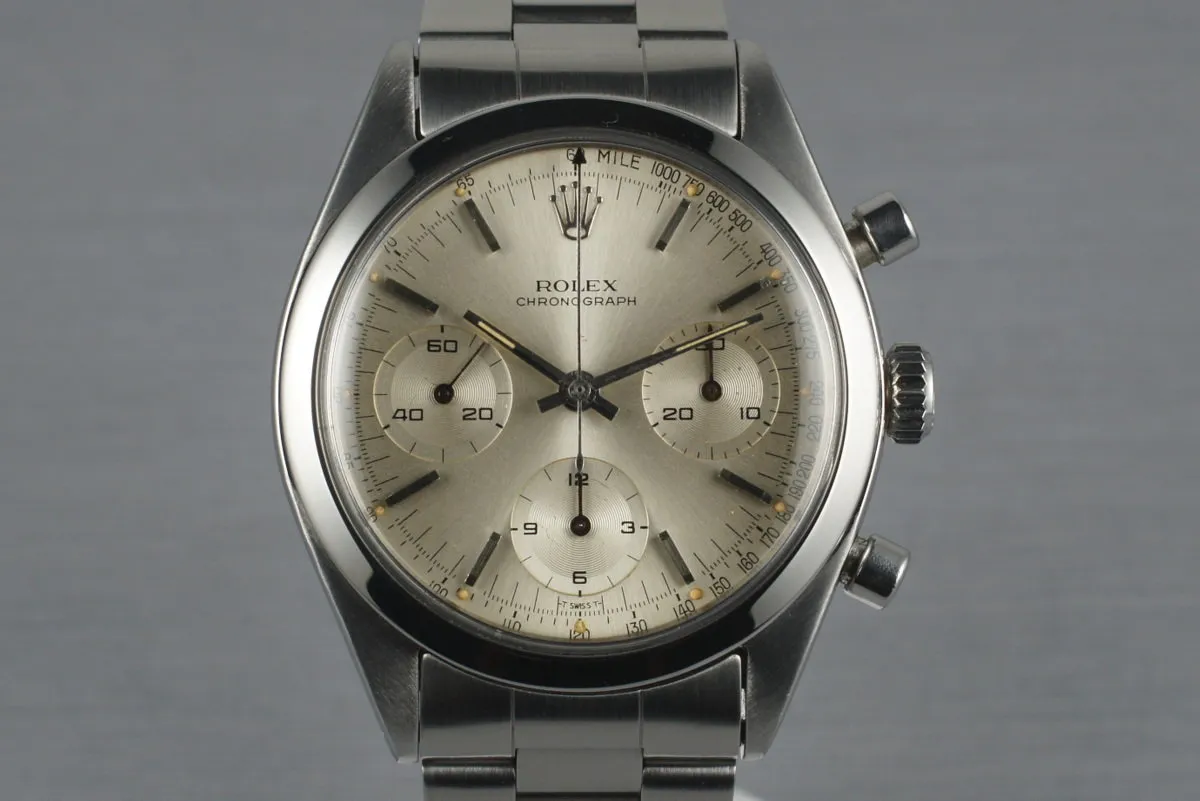 1964 Rolex Pre Daytona 6238 with Silver Dial