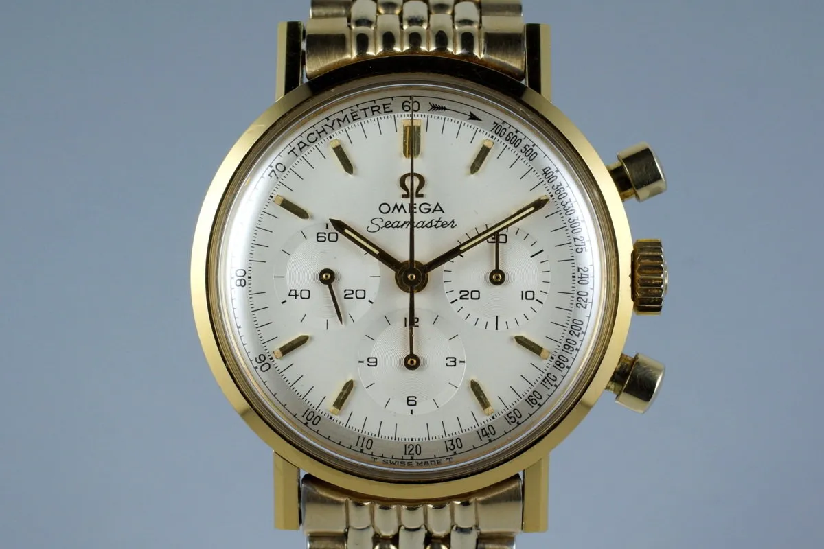 1965 Omega Gold Cap Seamaster 300 105.005 Caliber 321