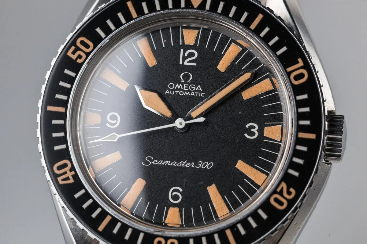 1967 Omega Seamaster 300 ST165.024 with Extract of the Archives Papers