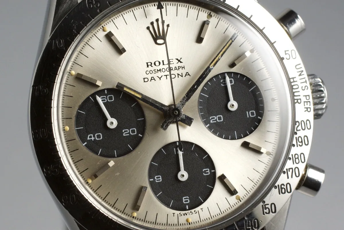 1968 Rolex Daytona 6239 Silver Dial