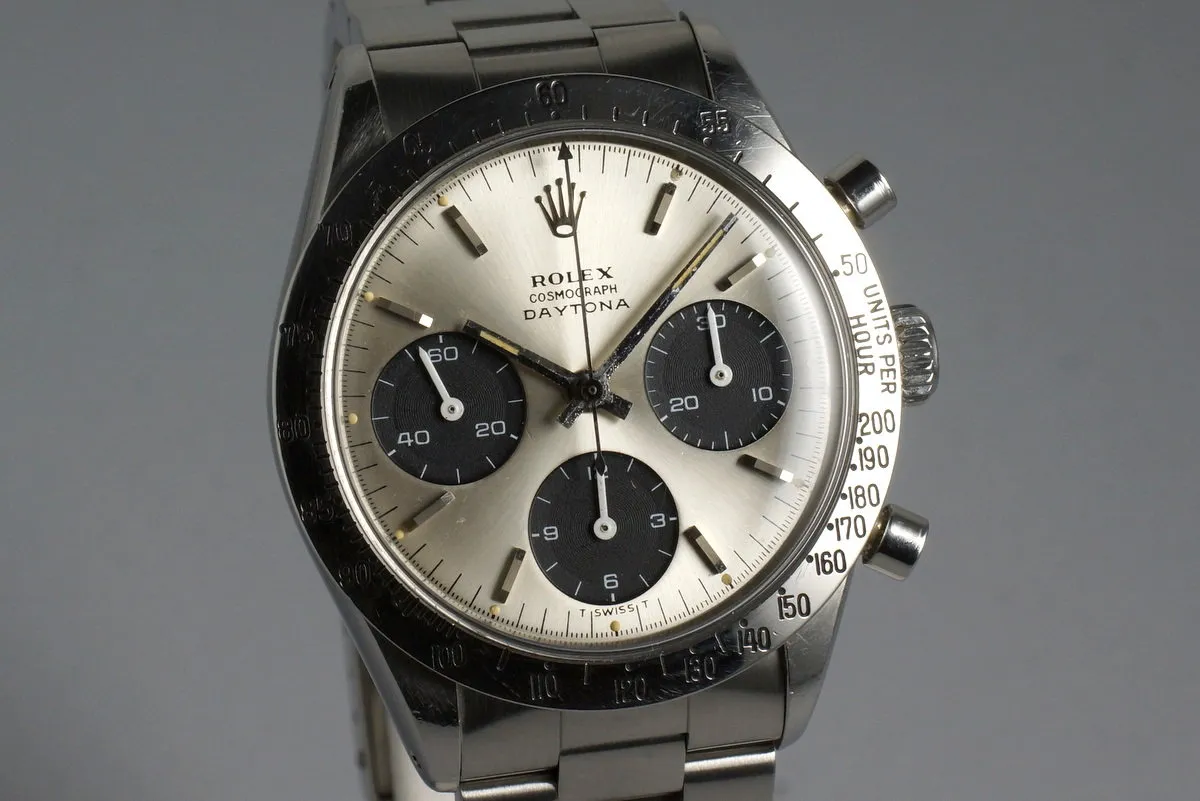 1968 Rolex Daytona 6239 Silver Dial