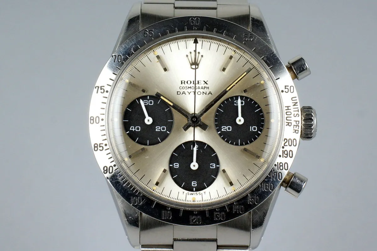 1968 Rolex Daytona 6239 Silver Dial