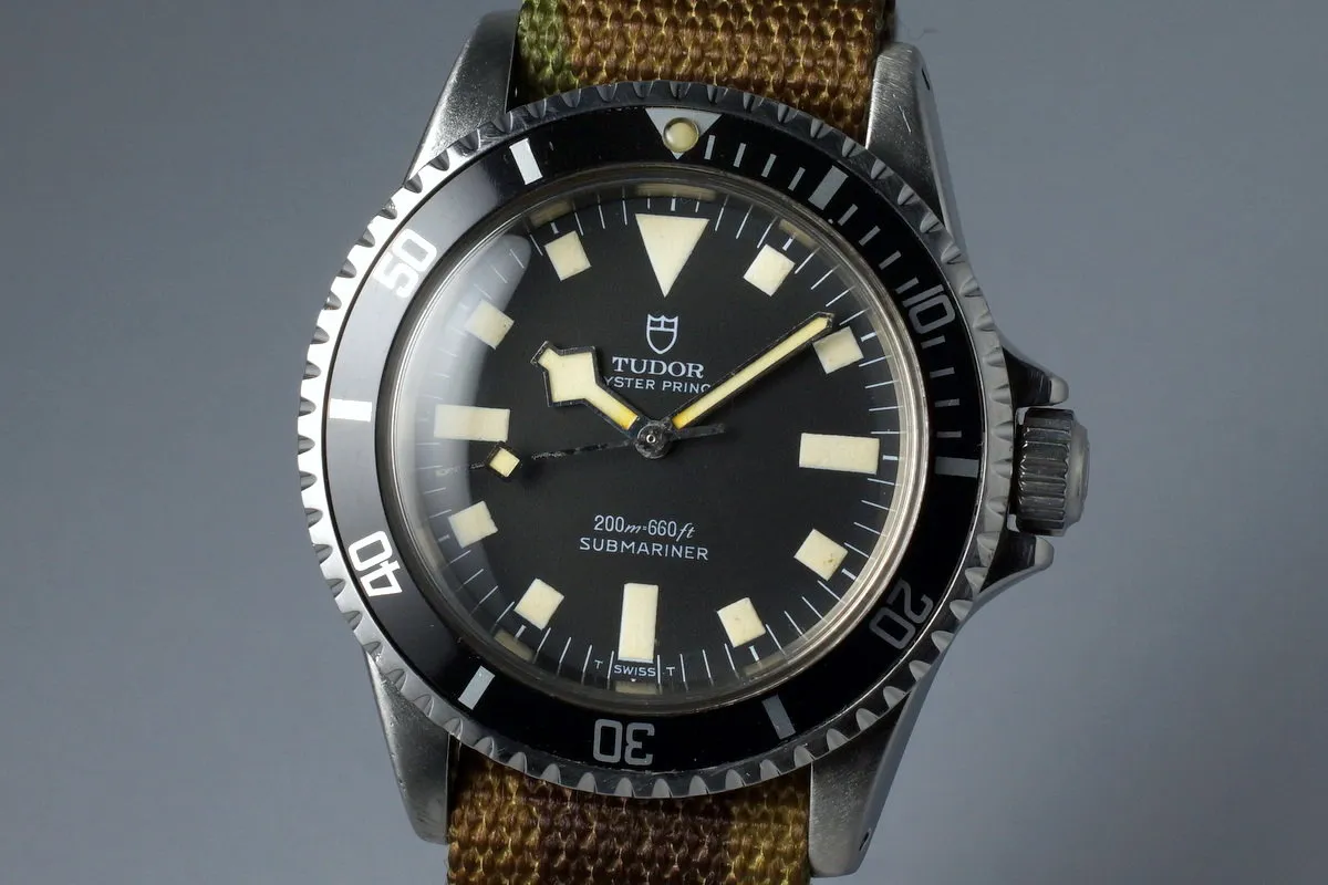 1968 Tudor Submariner 7016/0 Black Snowflake