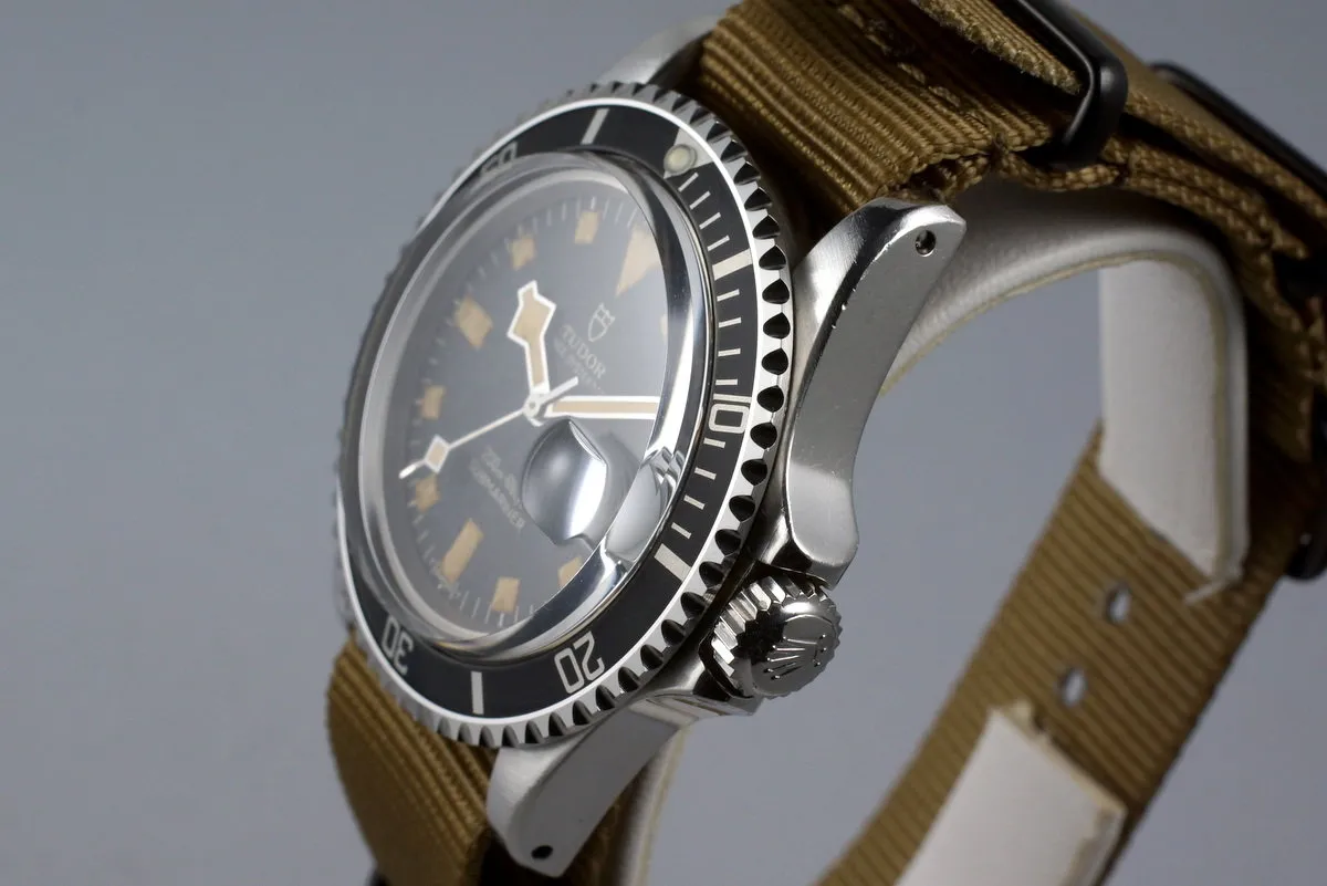 1972 Tudor Submariner 9411/0 Black Snowflake Dial