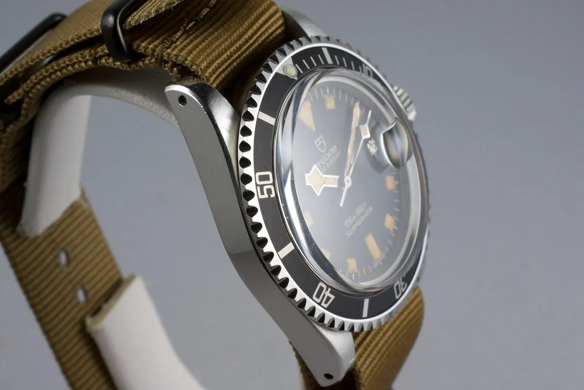 1972 Tudor Submariner 9411/0 Black Snowflake Dial