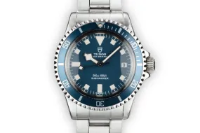 1973 Tudor Snowflake Submariner 7411/0 Blue Dial