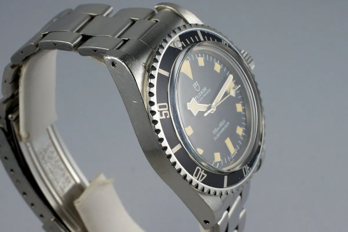 1977 Tudor Submariner 94010 Black Snowflake