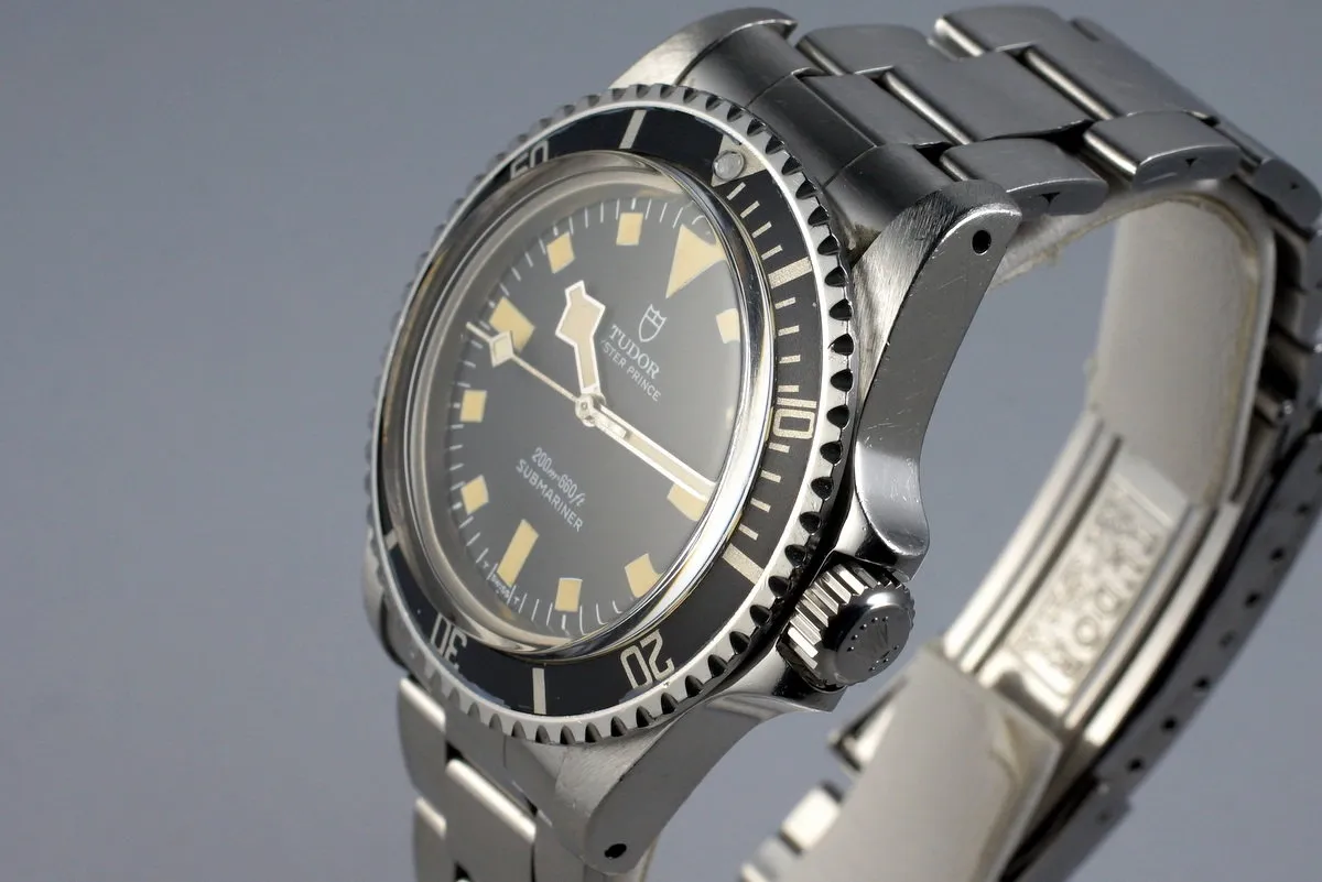 1977 Tudor Submariner 94010 Black Snowflake