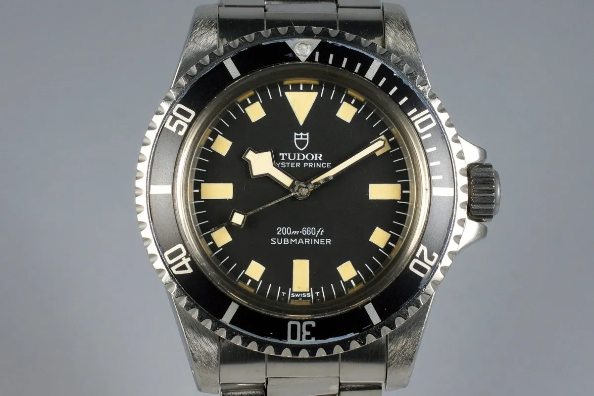 1977 Tudor Submariner 94010 Black Snowflake