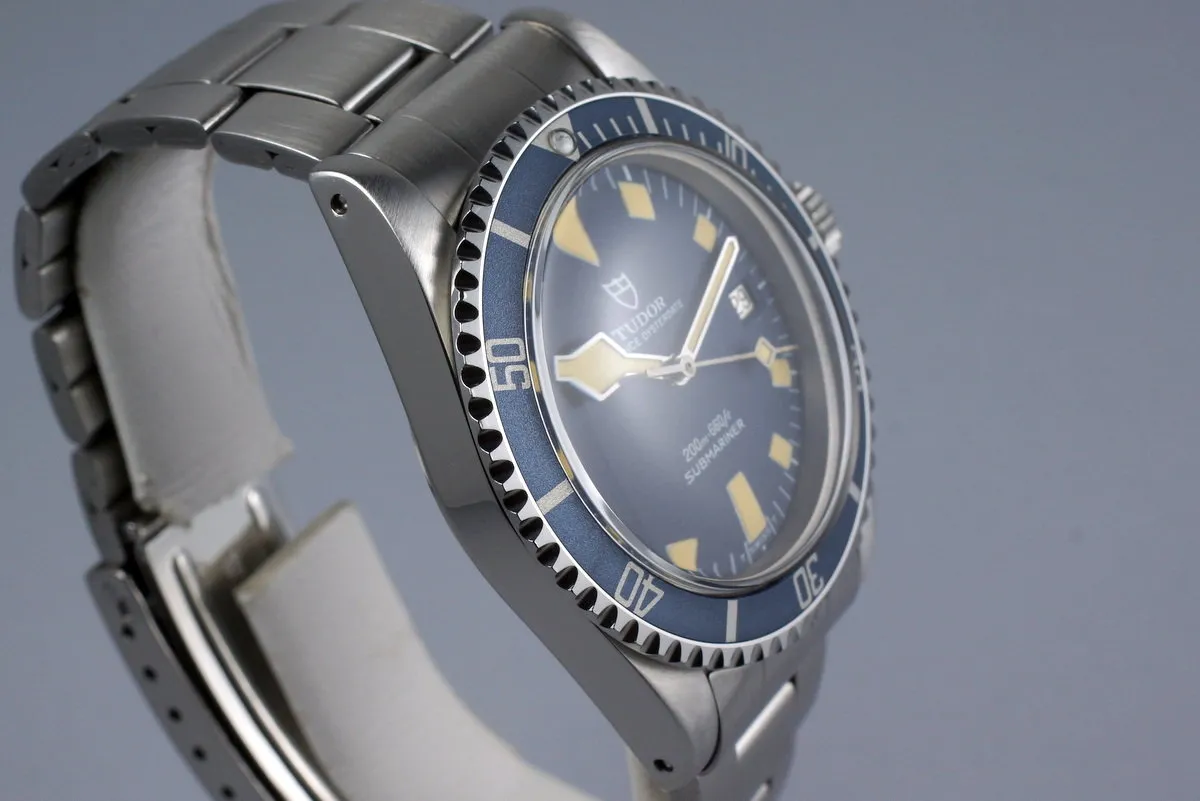 1979 Tudor Blue Submariner 94110 Snowflake