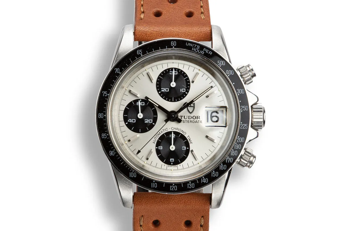 1984 Tudor Chronograph Big Block 94200 Silver Dial