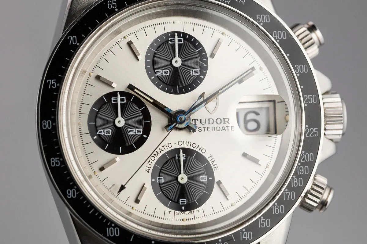 1984 Tudor Chronograph Big Block 94200 Silver Dial