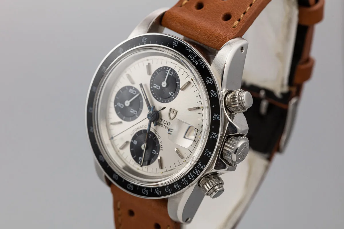 1984 Tudor Chronograph Big Block 94200 Silver Dial