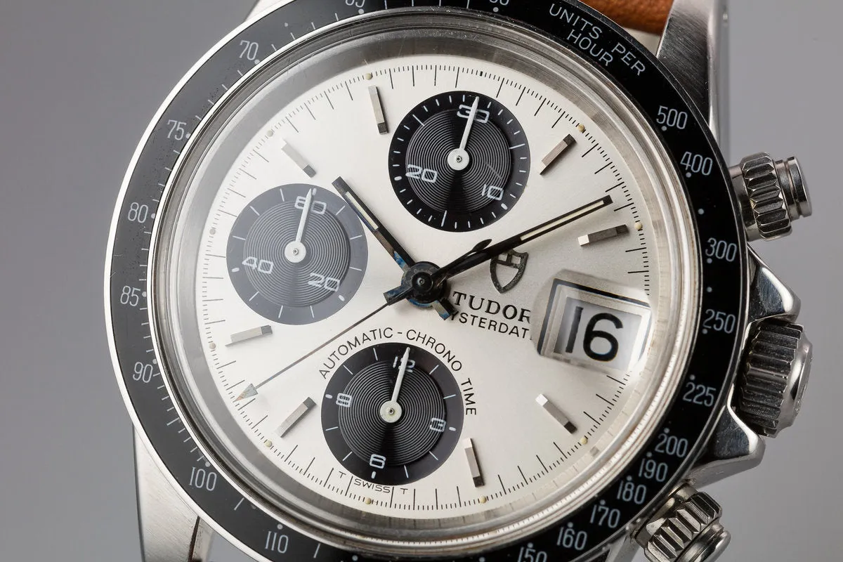 1984 Tudor Chronograph Big Block 94200 Silver Dial