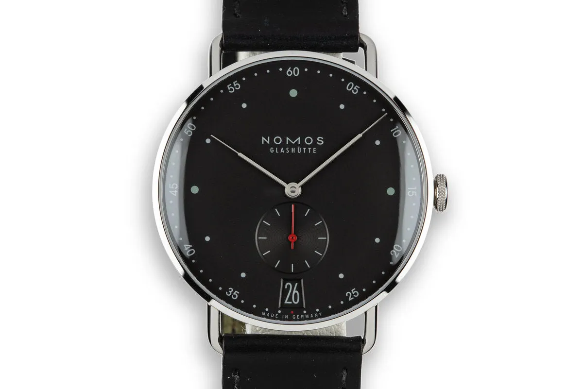 2015 Nomos Glashütte Metro 38 Date Metro 1236