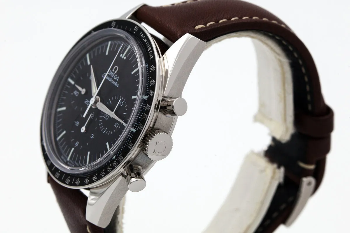 2015 Omega Speedmaster 311.32.40.30.01.001 Ltd 50th Anniversary ‘Straight Lug’ with Box   Papers