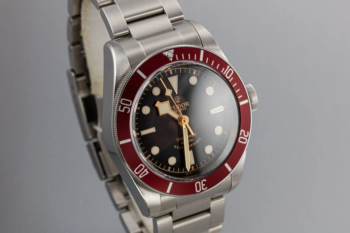 2016 Tudor Black Bay 79220 Red Bezel with Box and papers