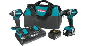 2021 Makita 18V LXT® Lithium-Ion Brushless Cordless 2-Pc. Combo Kit (5.0Ah) (XT275PT)