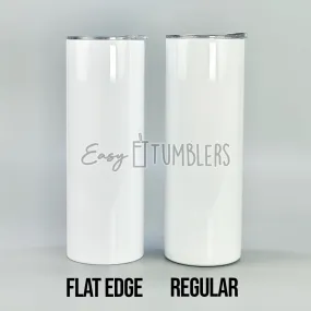 20oz Gloss White Sublimation Blank Tumblers