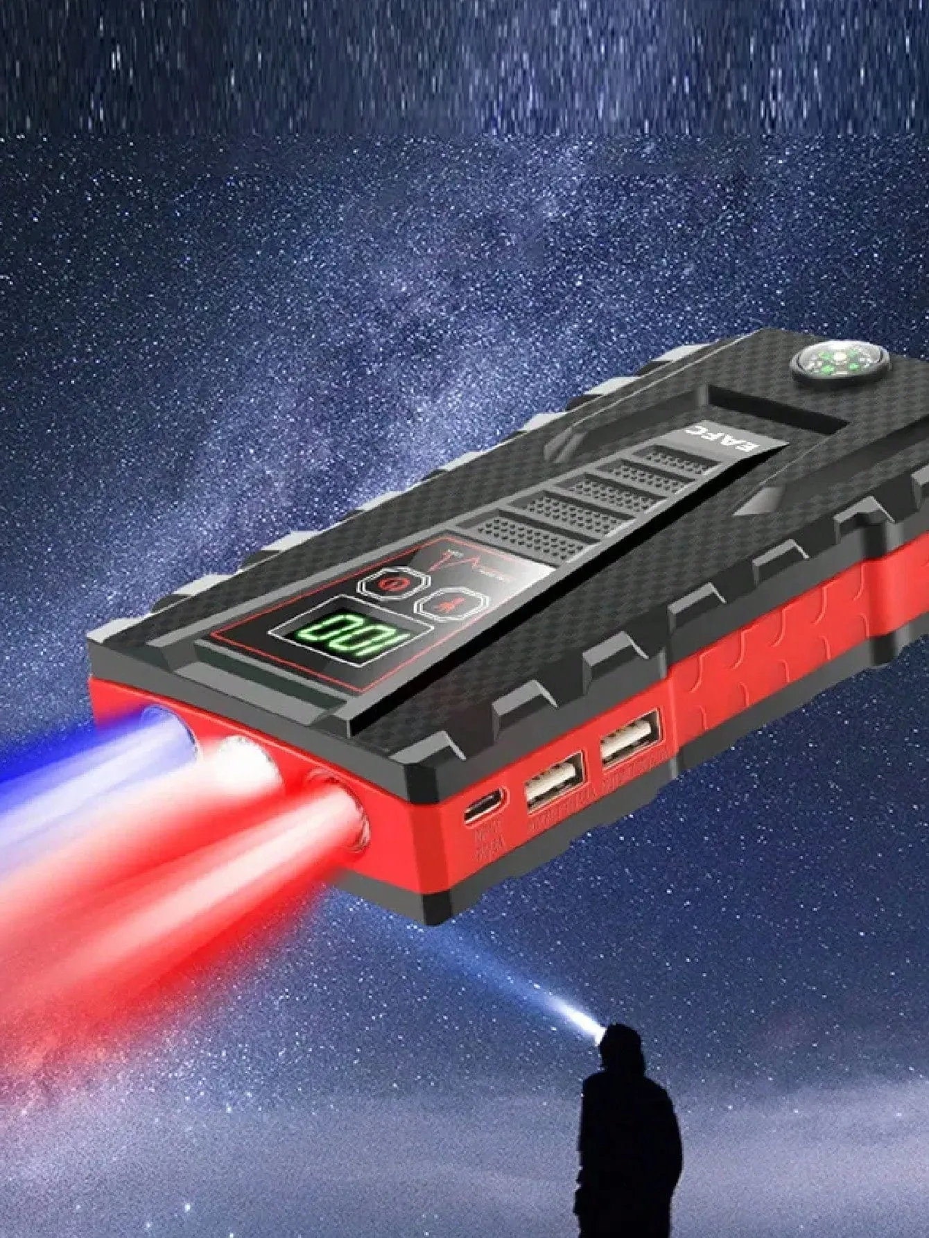 22000mAh Car Jump Starter Power Bank