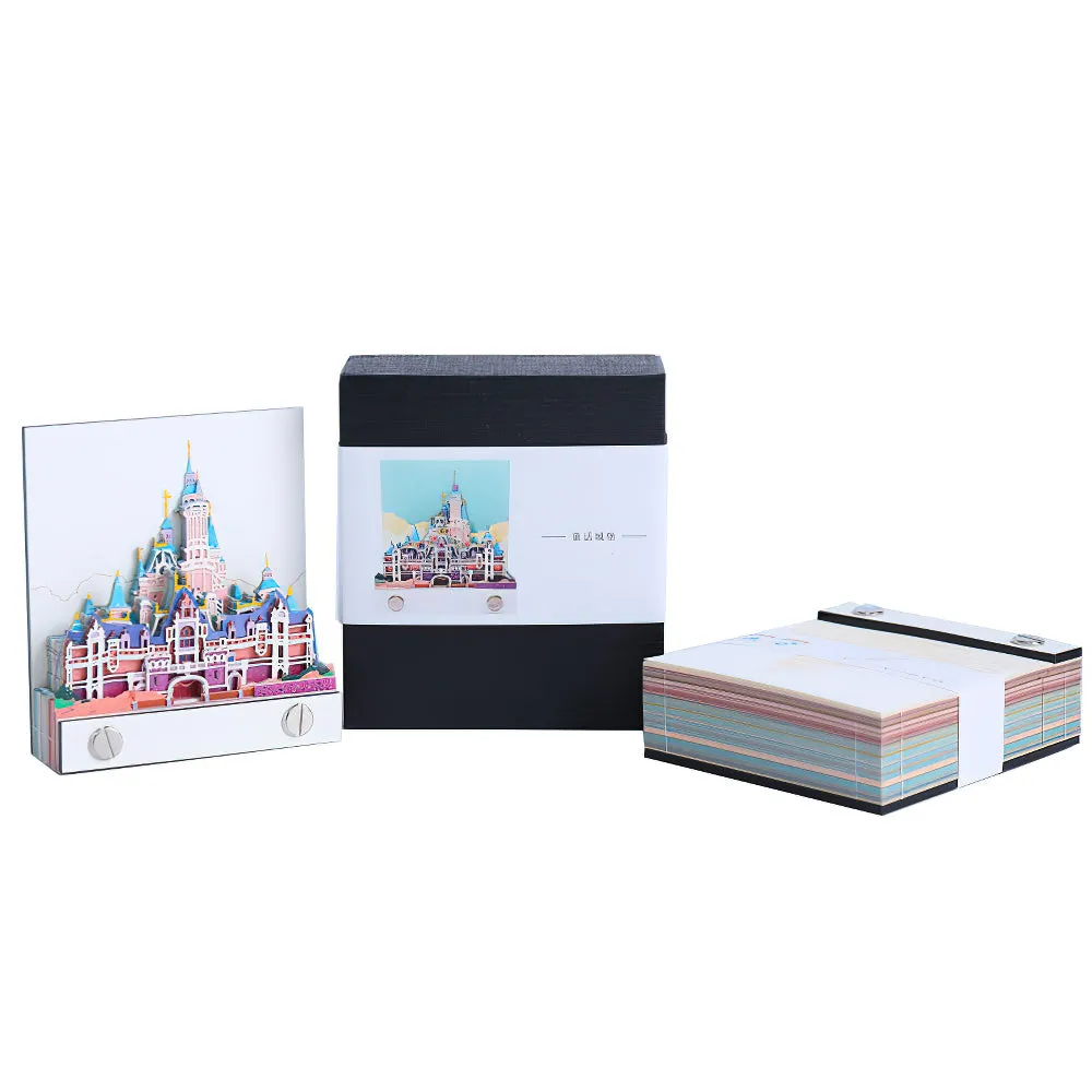 3D Memo Pad Sticky Notes Creative Gift | Memoscope Calendar