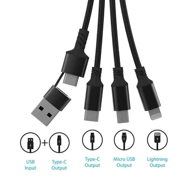 4 in 1 Fast Charging Cable