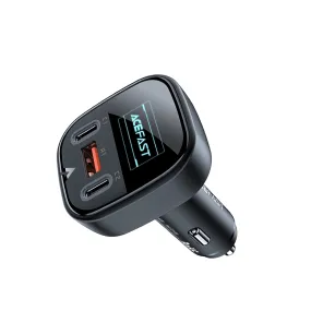 AceFast 101W Fast Car Charger with OLED Smart Display