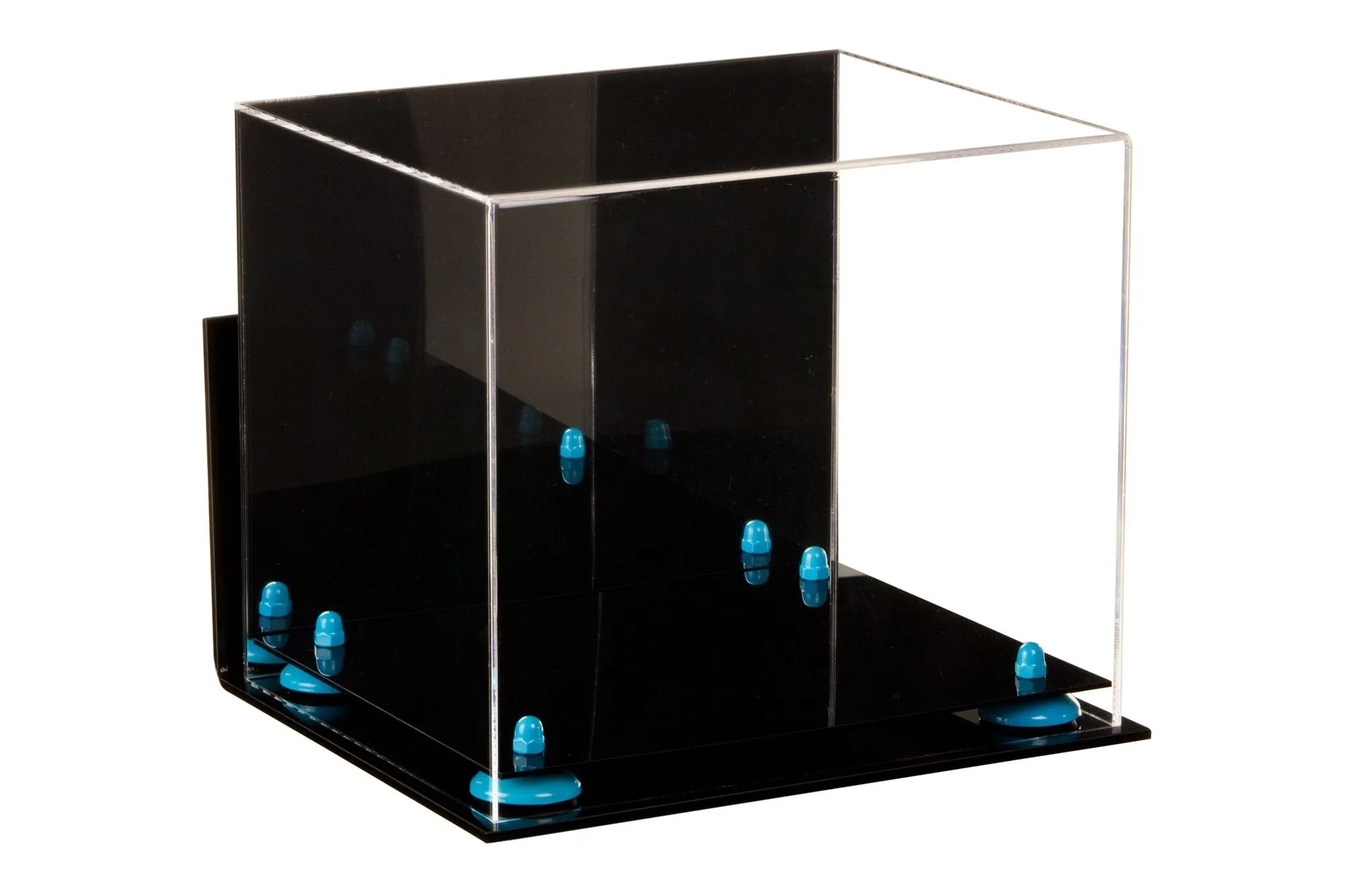 Acrylic Versatile Display Case 12.25 X 10 X 10.5 Mirror Wall Mounts (V22/A012)