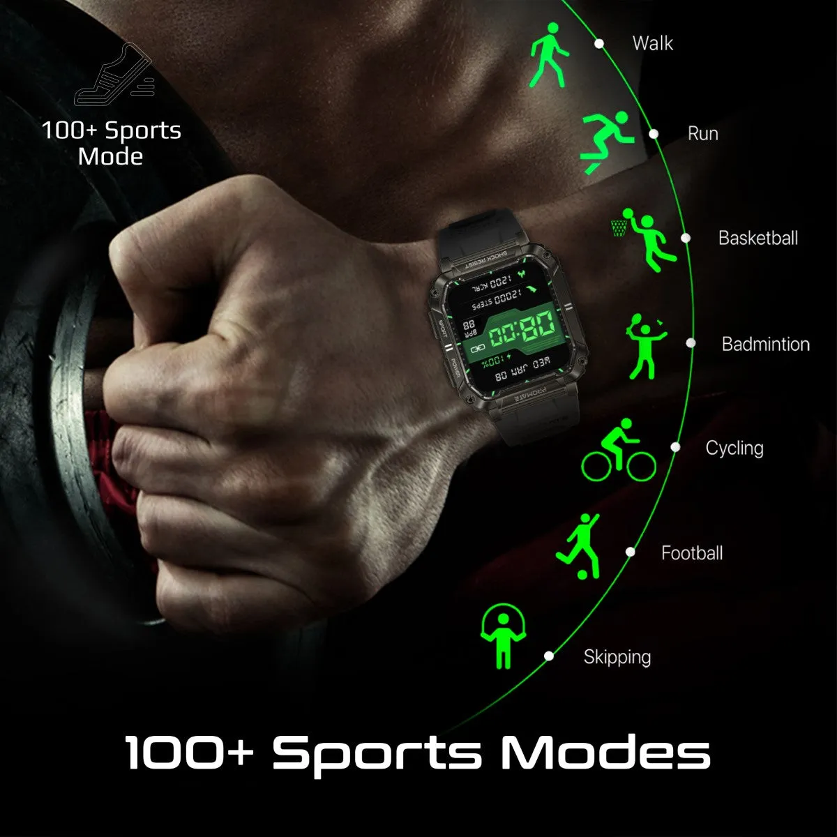 ActivLife™ Smartwatch with Wireless BT Calling