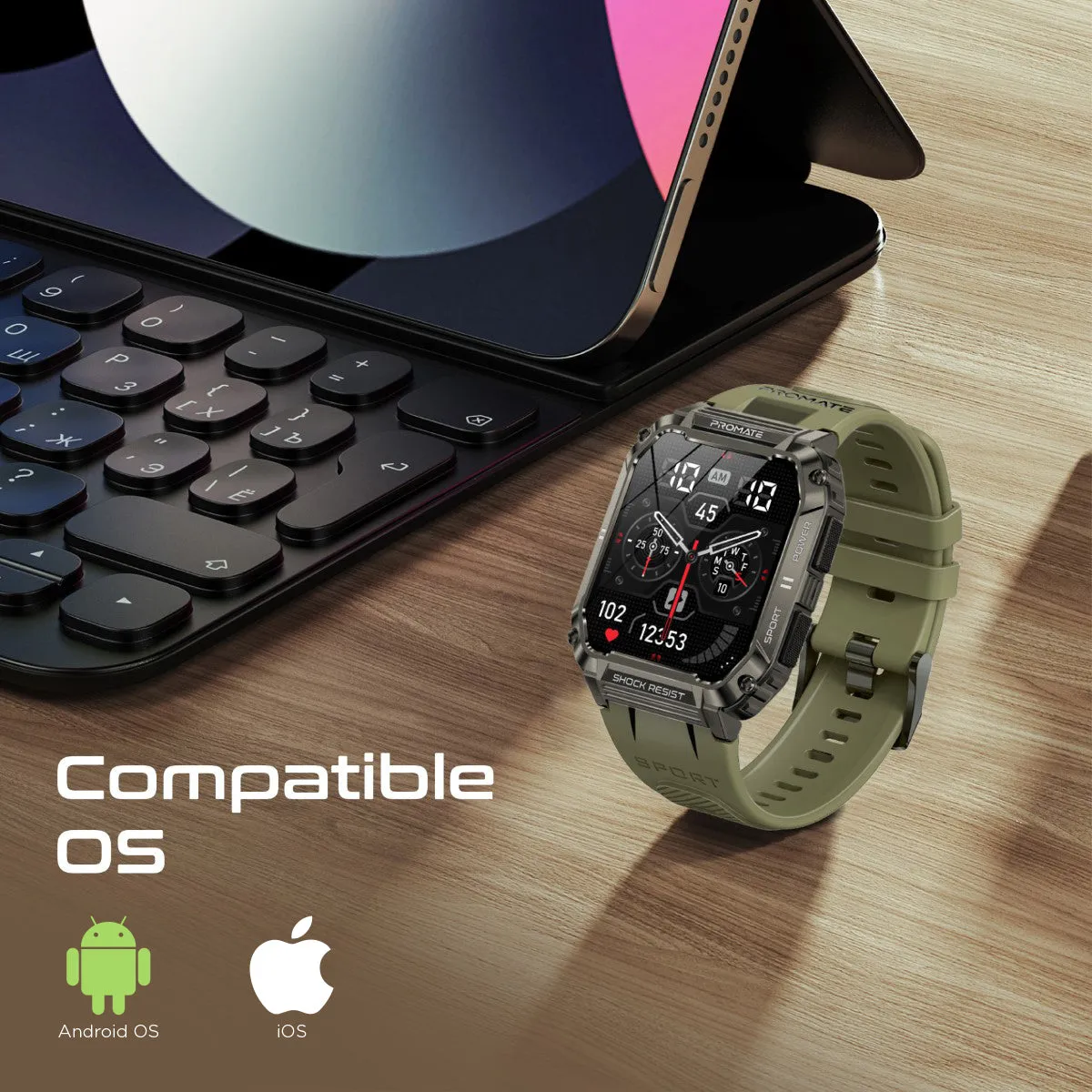 ActivLife™ Smartwatch with Wireless BT Calling