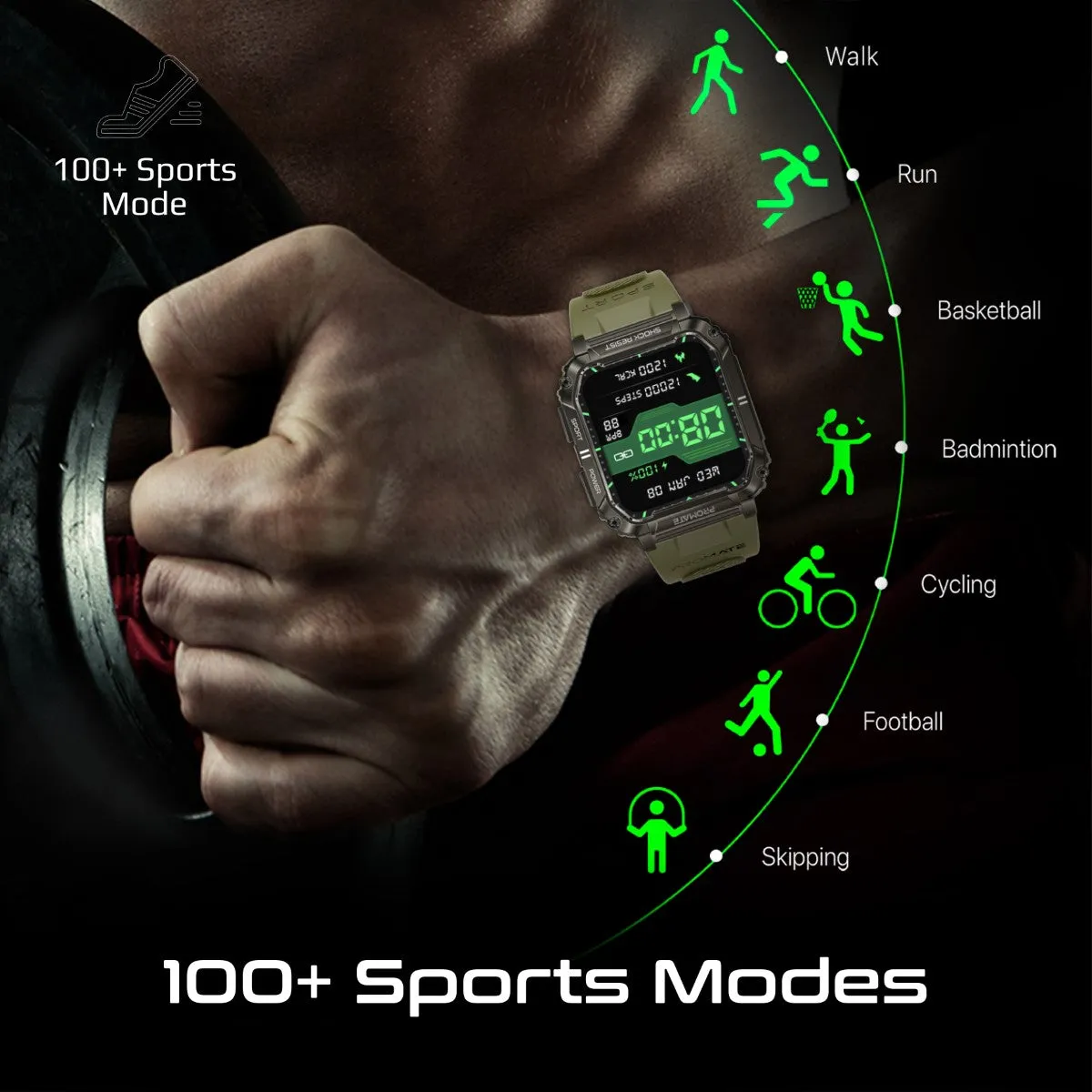 ActivLife™ Smartwatch with Wireless BT Calling