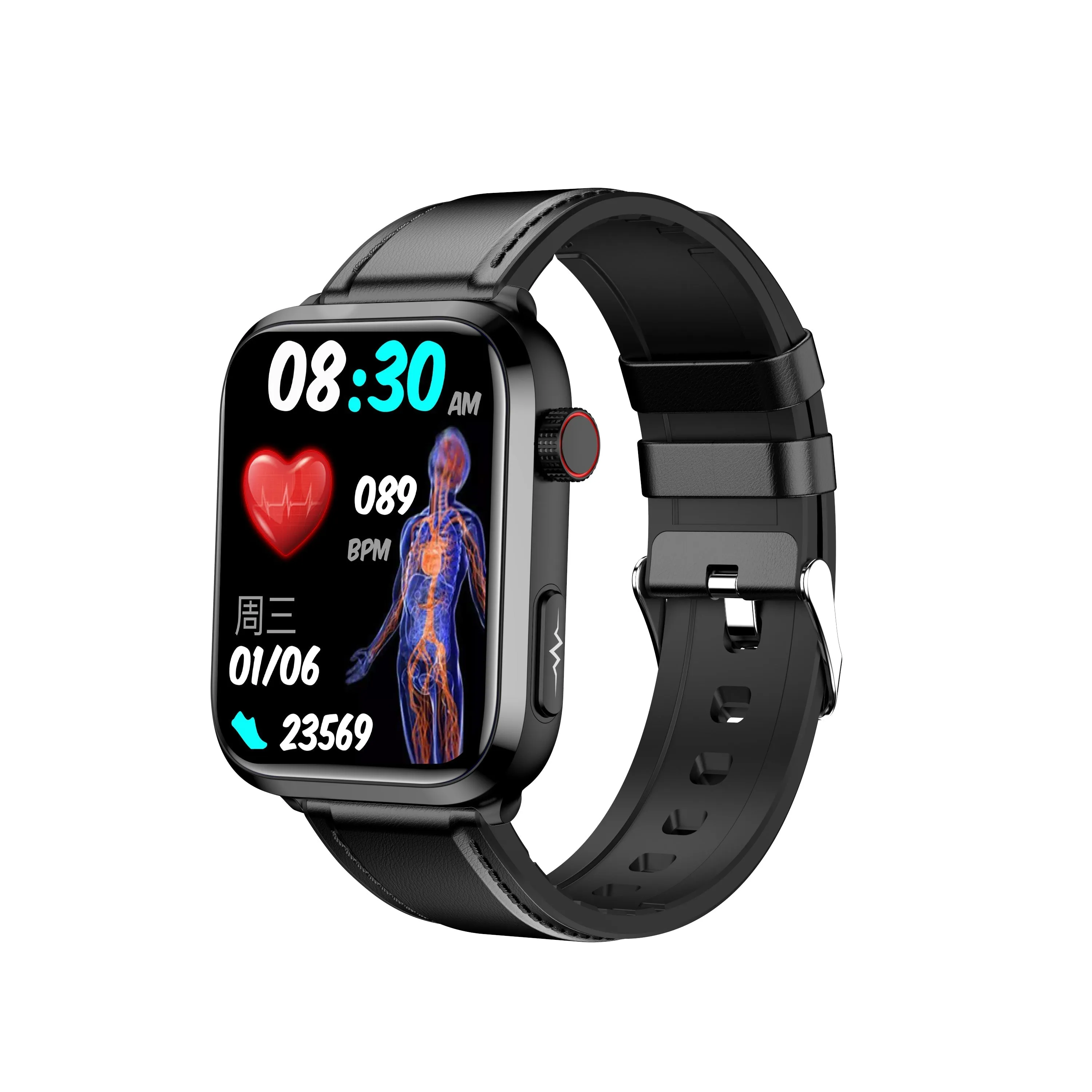 Advanced health monitoring smartwatch ECG2