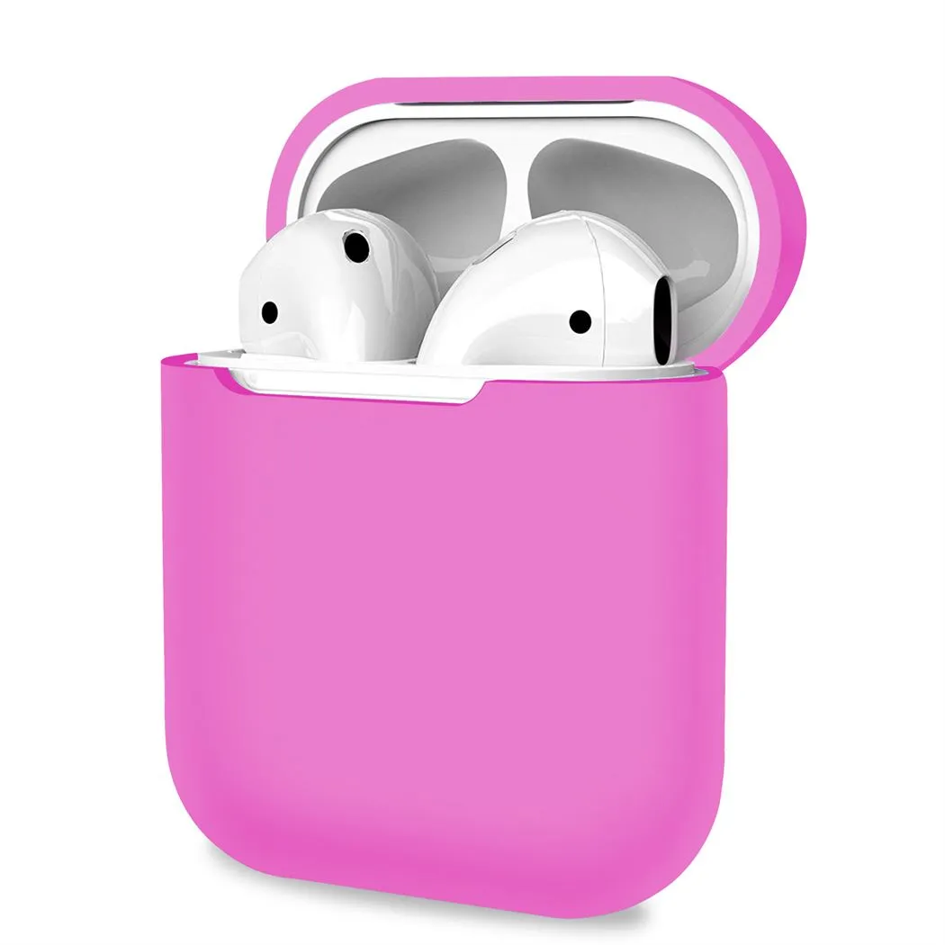 AirPods 1 2 Case Cover Skin Earphone Charge Silicone Case Multi color