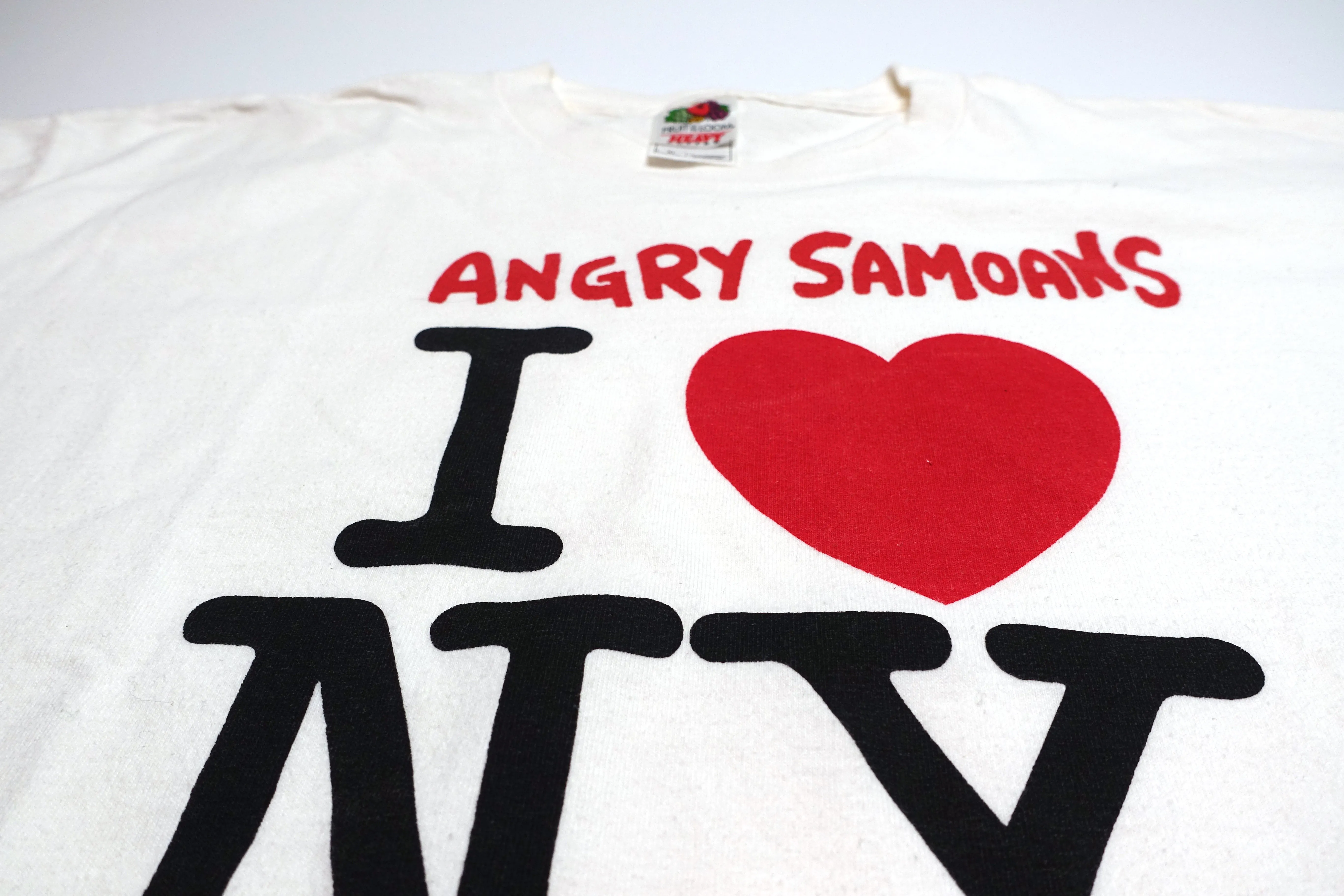 Angry Samoans – I ❤️ New York 90's Tour Shirt Size XL