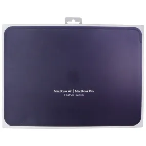 Apple (13-inch) Leather Sleeve for Apple MacBook Air/MacBook Pro - Midnight Blue