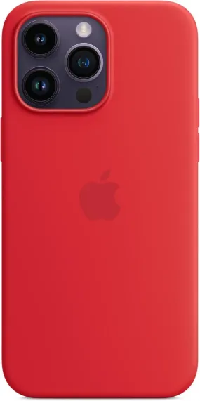 Apple Silicone Case with MagSafe for iphone 14 Pro Max 6.7" Red - MPTR3ZM/A