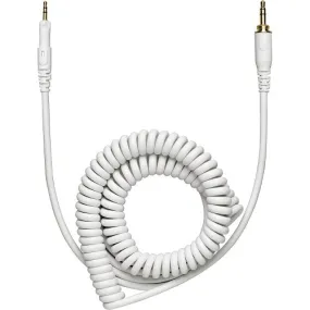 Audio-Technica HP-CC Replacement Cable For Ath-M50Xwh Headphones (White, Coiled)