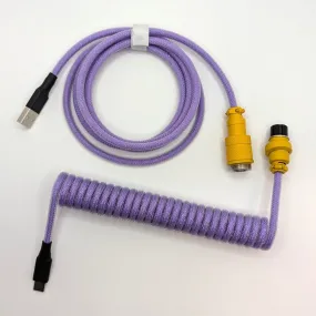 Ausmodshop Coiled Keyboard Cable - Taro