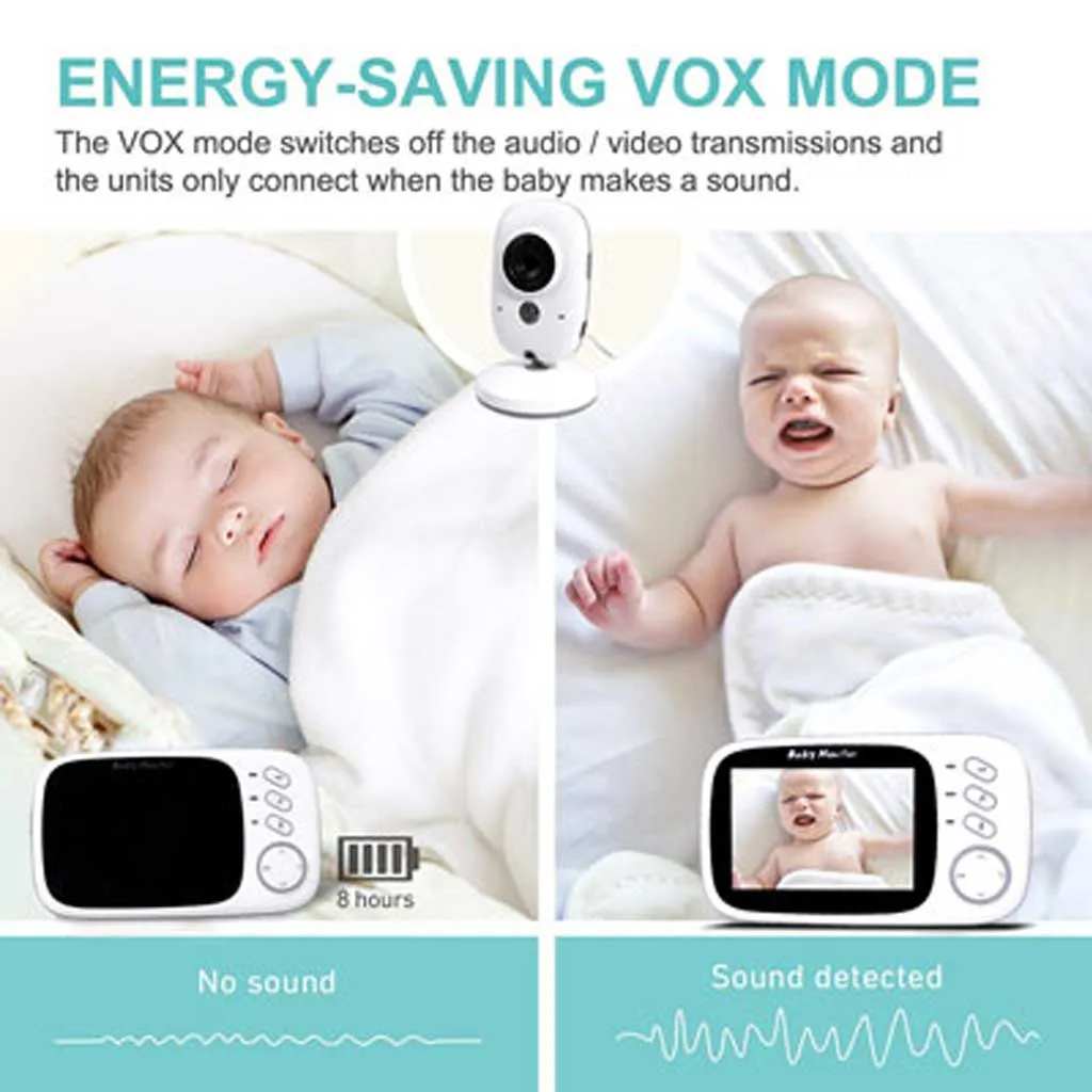 BABYWOMBWORLD VIDEO BABY MONITOR BWW603