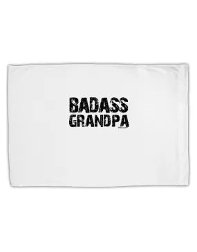 Badass Grandpa Standard Size Polyester Pillow Case by TooLoud