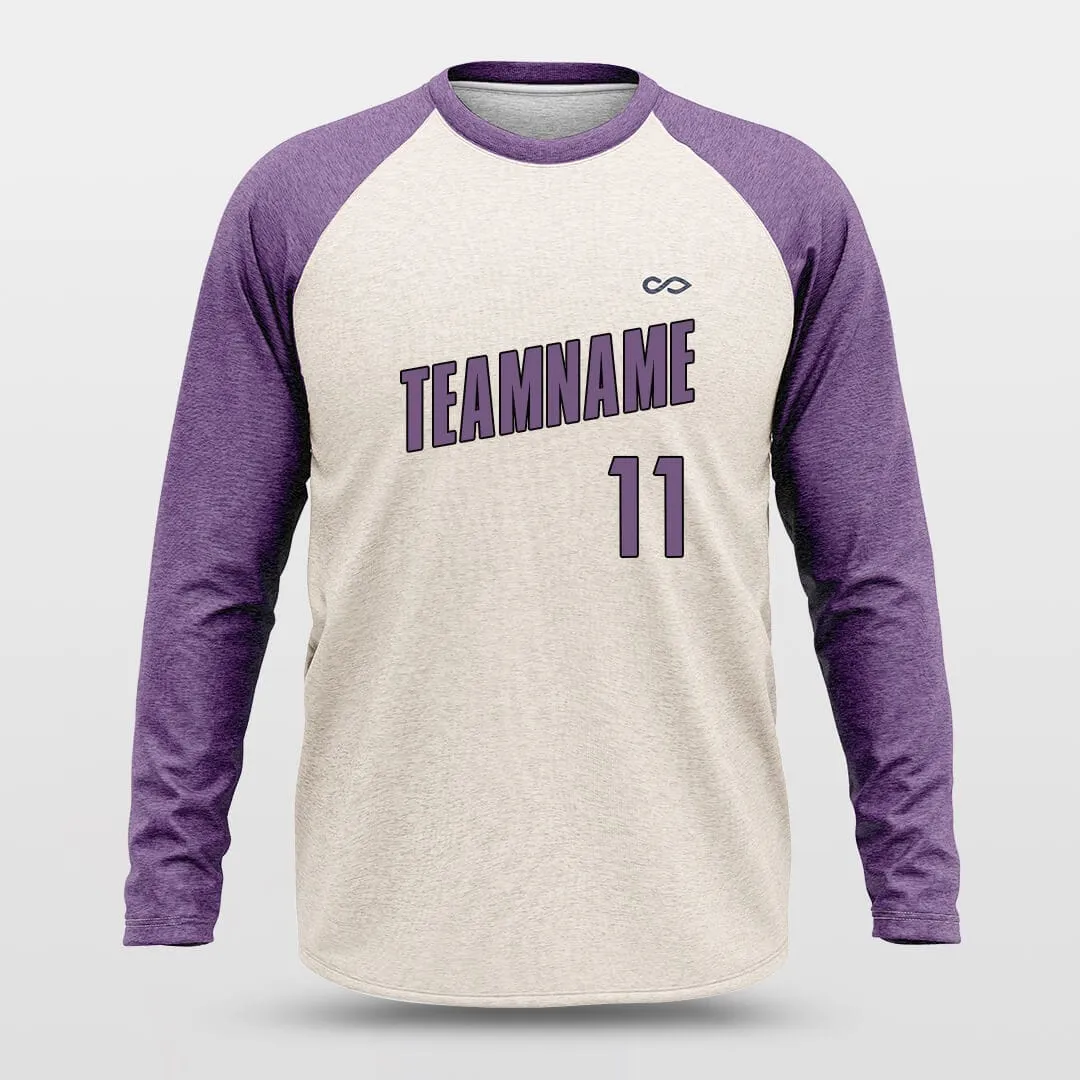 Basic Purple - Customized Baggy Long Sleeve Shooting Jersey