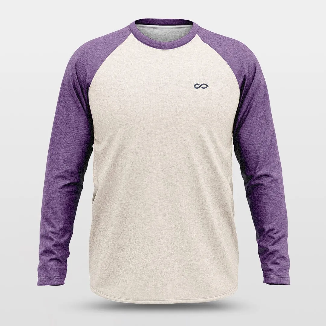 Basic Purple - Customized Baggy Long Sleeve Shooting Jersey